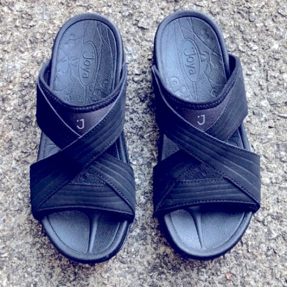 JOYA Ergonomic Footbed. Recommended by Doctors & Nurses‼️ Model: Bali Black.🌷